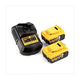 Taladro Percutor Compacto Sin Escobillas 18v Con 2 Baterías 5,0ah Dewalt