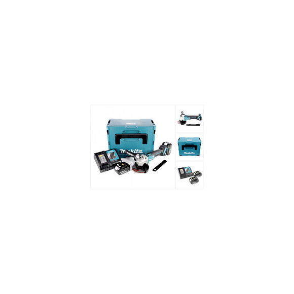 Meuleuse Makita Dga506rtj 18 V Li-ion (2x5.0ah) Ø 125mm