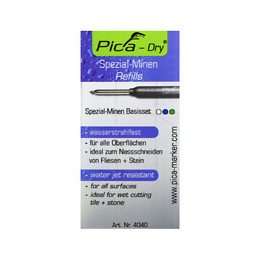 Pica Dry Set: Mines Spéciales De Rechange Résistantes À L'eau - 8 Pcs. ( 4040 )