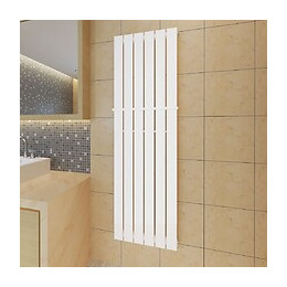 Porte-serviette 465mm + Radiateur Panneau Blanc 465mm X 1500mm - Blanc