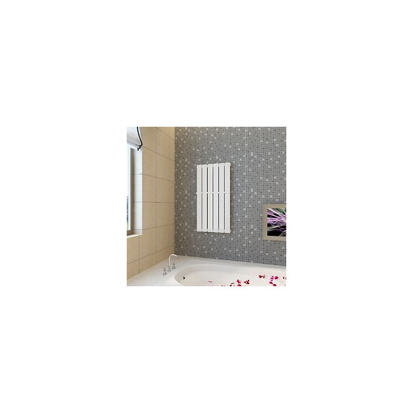 Porte-serviette 465mm + Radiateur Panneau Blanc 465 Mm X 900 Mm - Blanc