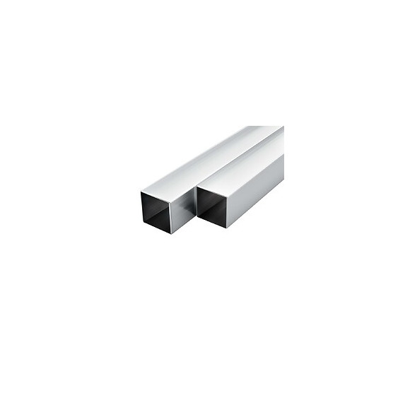 Tube Avec Section Carrée Aluminium 6 Pcs 1 M 30x30x2 Mm - Quincaillerie/consommables De Construction/consommables De Maçonner