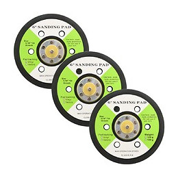 Disques Abrasifs Avec 6 Trous 3 Pcs 15 Cm - Accessoires D'outils - Accessoires De Ponçage - Papier De Verre Et Éponges À Pon