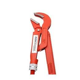 Dcraft - Clé À Molette - Pour Tubes Type S - Longueur Totale 542 Mm - Taille 50.8 Mm - Clé Hydraulique - Noir