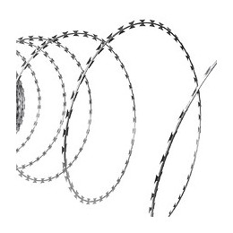 Fil Barbelé Concertina Nato Acier Galvanisé 300 M - Accessoires De Quincaillerie - Chaînes, Câbles Et Cordes -