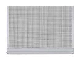 Moustiquaire À Charnières Blanche Pour Porte 120 X 240 Cm - Blanc