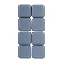 Lot De 8 Patins En Plastique 3m