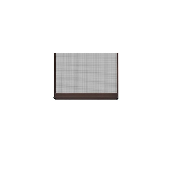 Moustiquaire À Charnières Marron Pour Porte 120 X 240 Cm - Brun