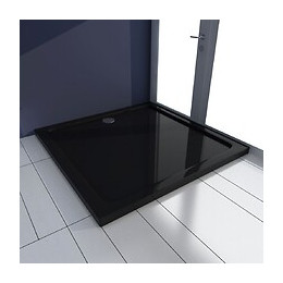 Receveur De Douche Abs Carré Noir - 141461 - Noir