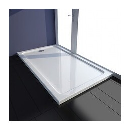 Receveur De Douche Abs Rectangulaire Blanc - 141448 - Blanc