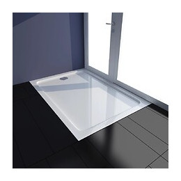Receveur De Douche Abs Rectangulaire Blanc - 141447 - Blanc