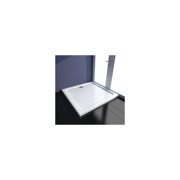 Receveur De Douche Carré Abs 90 X 90 Cm - Blanc