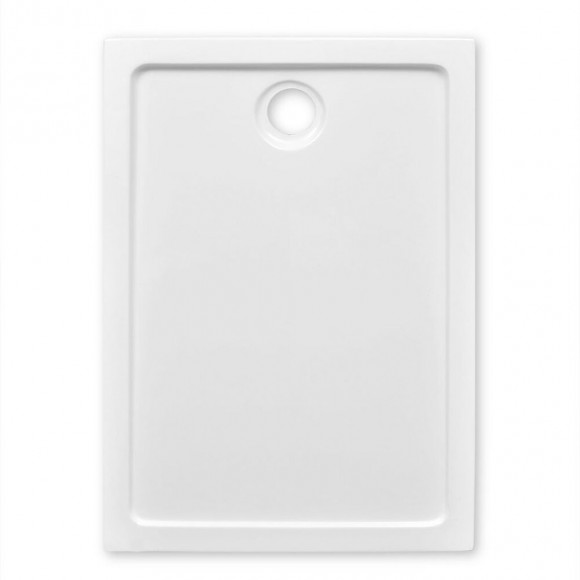 Receveur De Douche Abs Rectangulaire Blanc - 141447 - Blanc