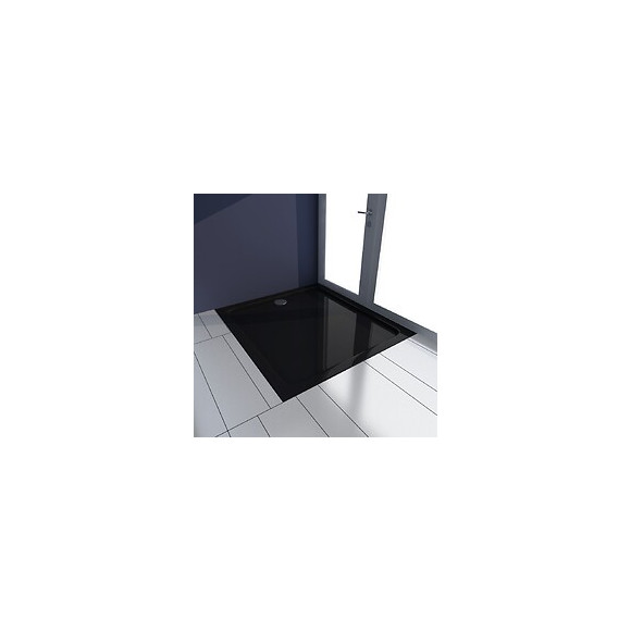 Receveur De Douche Abs Carré Noir - 141457 - Noir