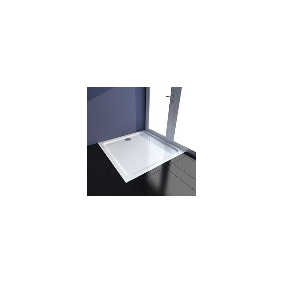 Receveur De Douche Carré Abs 90 X 90 Cm - Blanc