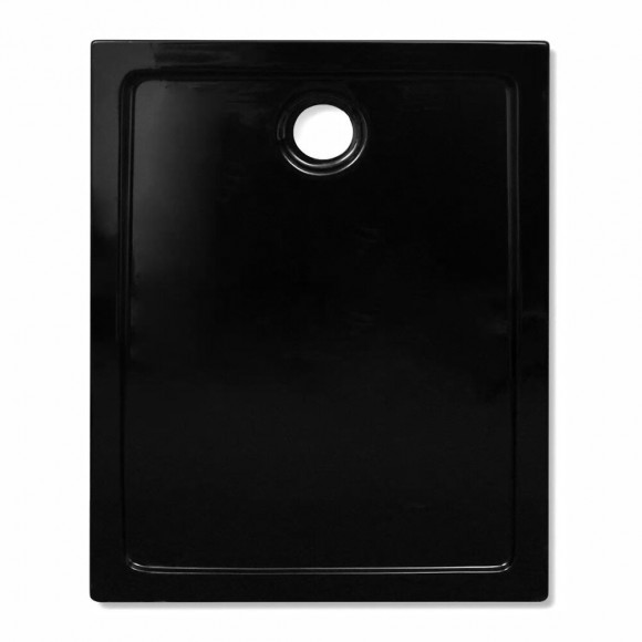 Receveur De Douche Abs Rectangulaire Noir - 141453 - Noir
