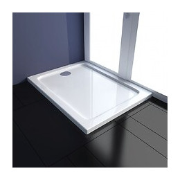 Receveur De Douche Rectangulaire 70 X 90 Cm - Blanc