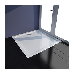 Receveur De Douche Abs Carré Blanc - Blanc