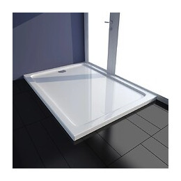 Receveur De Douche Abs Rectangulaire Blanc - 141451 - Blanc