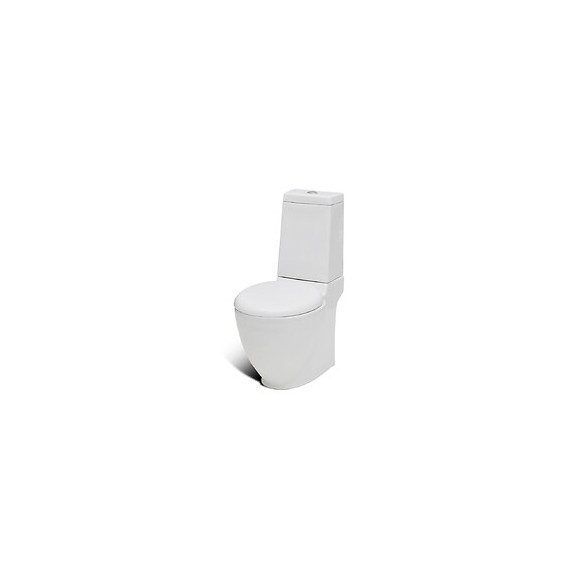 Ensemble De Cuvette Et Bidet En Céramique Blanc - Blanc
