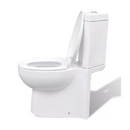 Wc Cuvette Céramique Blanc - Blanc