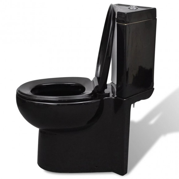 Wc Cuvette Céramique Noir - Noir