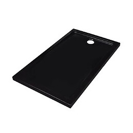 Receveur De Douche Abs Rectangulaire Noir - 141455 - Noir