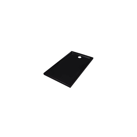 Receveur De Douche Abs Rectangulaire Noir - 141455 - Noir