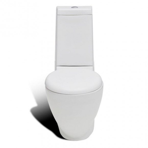 Ensemble De Cuvette Et Bidet En Céramique Blanc - Blanc