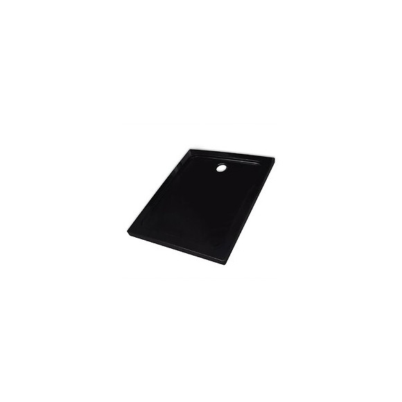 Receveur De Douche Abs Rectangulaire Noir - 141458 - Noir