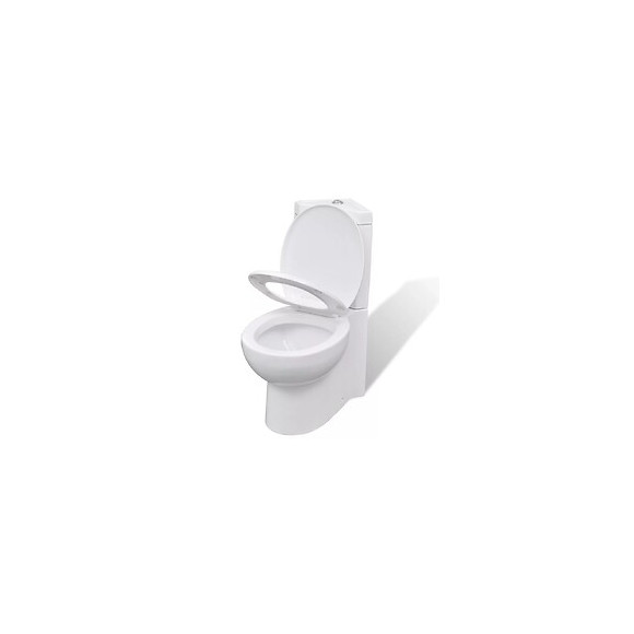 Wc Cuvette Céramique Blanc - Blanc