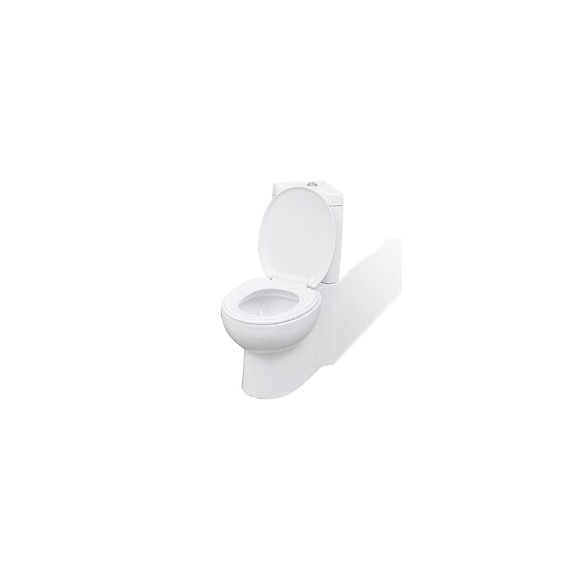 Wc Cuvette Céramique Blanc - Blanc