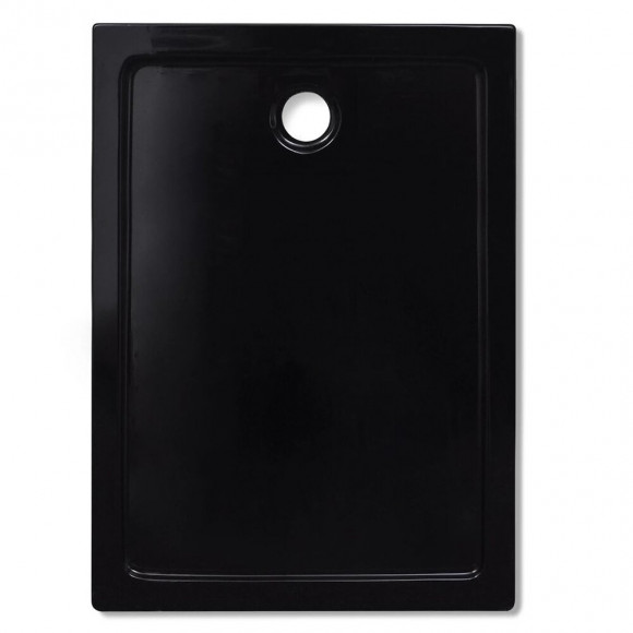 Receveur De Douche Abs Rectangulaire Noir - 141459 - Noir