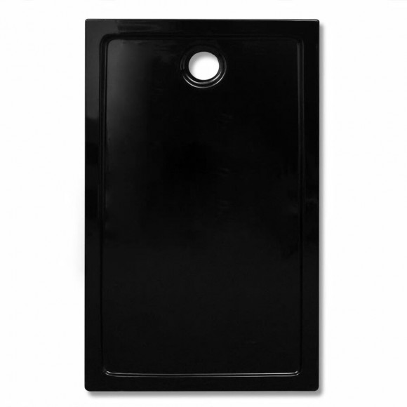 Receveur De Douche Abs Rectangulaire Noir - 141455 - Noir