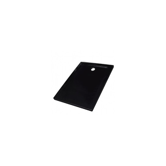 Receveur De Douche Abs Rectangulaire Noir - 141459 - Noir