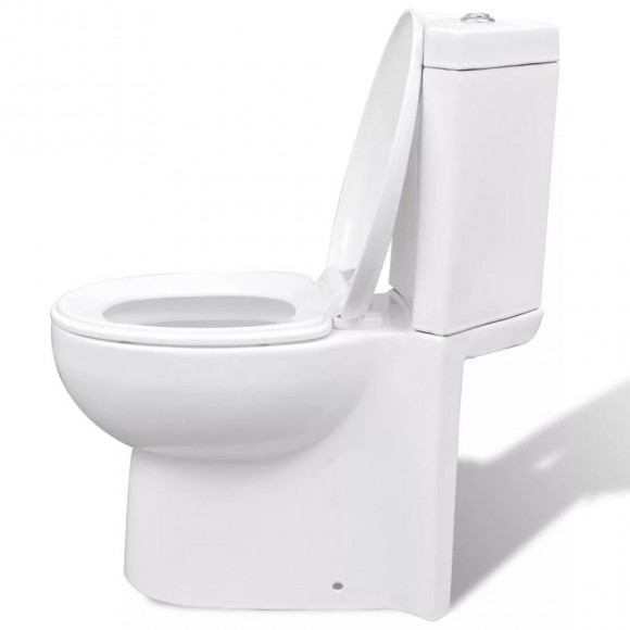 Wc Cuvette Céramique Blanc - Blanc