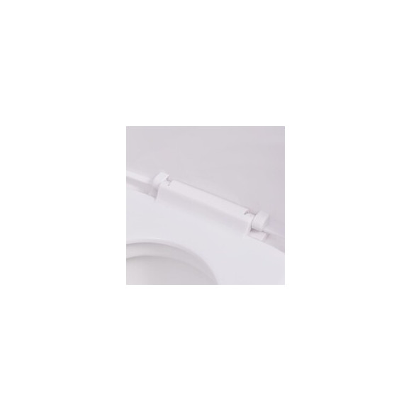 Toilette Murale Avec Réservoir Caché Céramique Blanc - Blanc