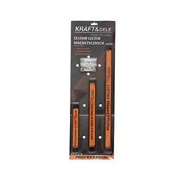 Dcraft - Set De Barres Magnétiques - 8 12 18 Pouces - Barres Magnétiques Pour Outils - Orange