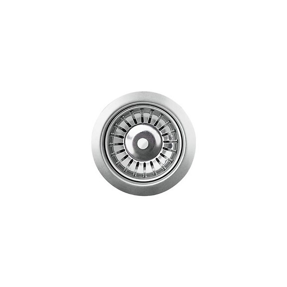 Évier De Cuisine En Granit Bac Unique Rond Gris - Équipements Sanitaires - Éviers Et Lavabos - Éviers & Plonges - Gris - Gr