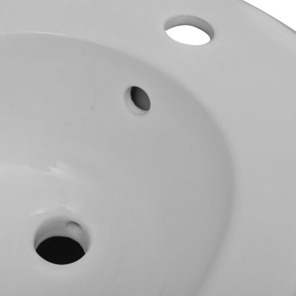 Bidet Suspendu En Céramique Sanitaire Blanc - Blanc