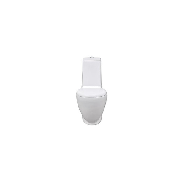 Set De Cuvette Et Bidet Céramique Blanc - Blanc