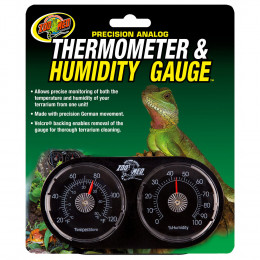 Thermomètre Hygromètre. Pour Reptiles. - Zoo Med - Zo-387010