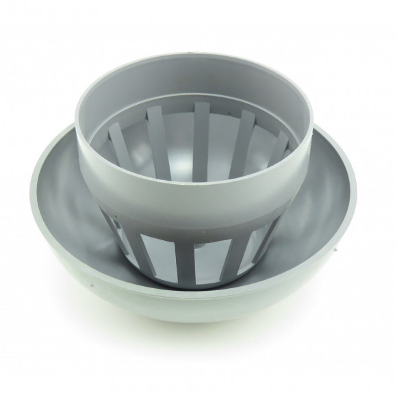 Chapeau De Ventilation Ø 110, Couleur Gris À Coller - Générique - So-echap110