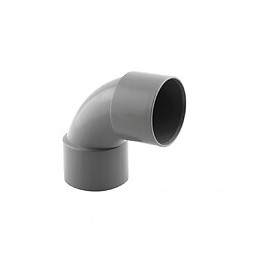 5 Coudes Ø 40 Mm Pvc Évacuation 87° Ff - Générique - In-srbcof87040-x5