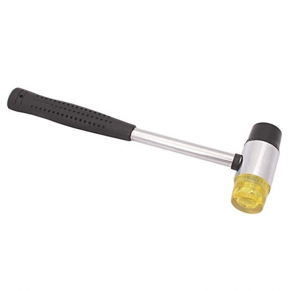 Maillet Poignée Métal 45mm Plastique Caoutchouté Marteau