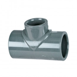 Te Ø 50 Mm Reduit  Ø 32 Mm Pression A Coller. - Générique - So-tr5032