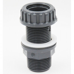 1'' 1/2, Traversée De Paroi En Pvc. Passe Paroi. - Générique - Ase11/2