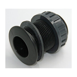 1 ", Une Traversée De Paroi En Pvc Pour Raccord Fileté Femelle - Générique - So-ase1pp