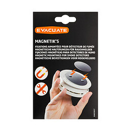 Evacuate-fixations Aimantées Pour Détecteur De Fumée