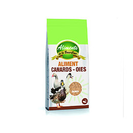 Aliment Canard Et Oie Croissance Basse Cour,  20kg. - Sud-ouest Aliment - Soa-10723856